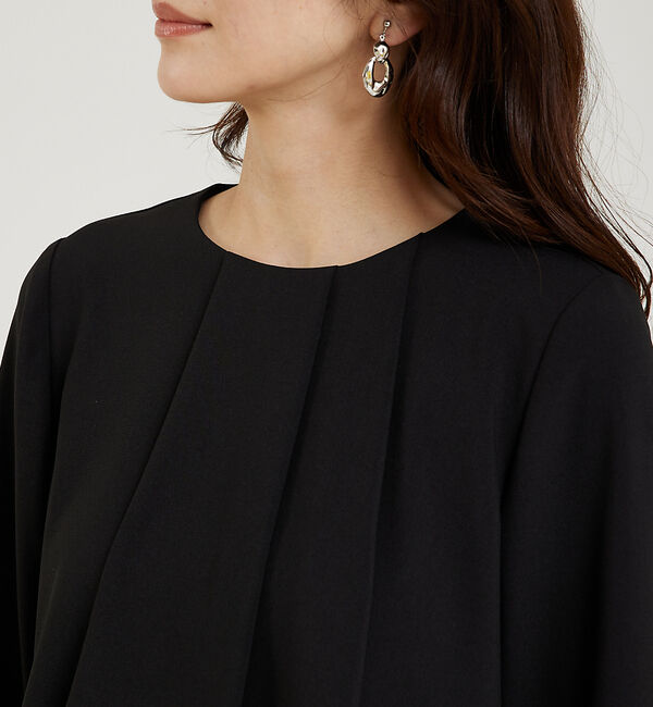 abahouse mavie「【エニデイカセット】タックフレアーブラウス」|シャツ・ブラウス|