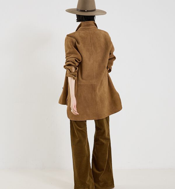 The Store by C' 「【COCUCA】スエードシャツジャケット」|シャツ・ブラウス|