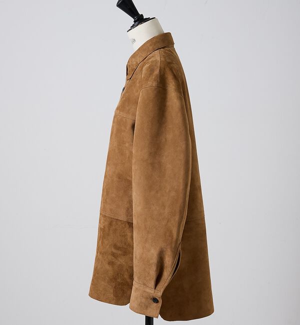 The Store by C' 「【COCUCA】スエードシャツジャケット」|シャツ・ブラウス|