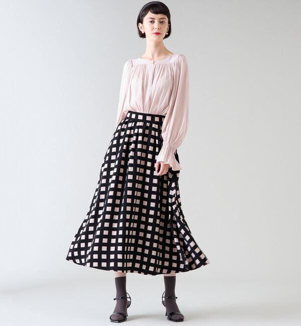 TIARA「ギャザードルマン2wayブラウス」|シャツ・ブラウス|