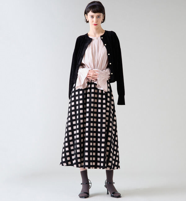 TIARA「ギャザードルマン2wayブラウス」|シャツ・ブラウス|