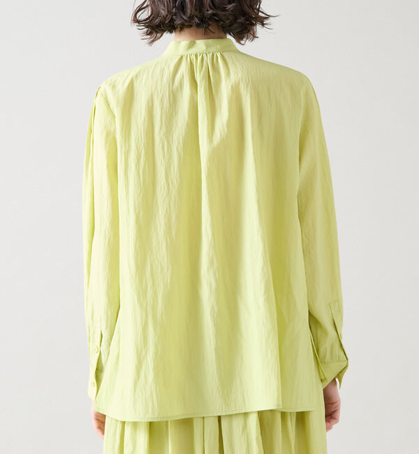 TIARA「タックオーバーシャツブラウス（セットアップ可）」|シャツ・ブラウス|