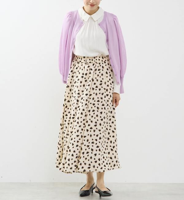 TIARA「タックカラー付ブラウス」|シャツ・ブラウス|