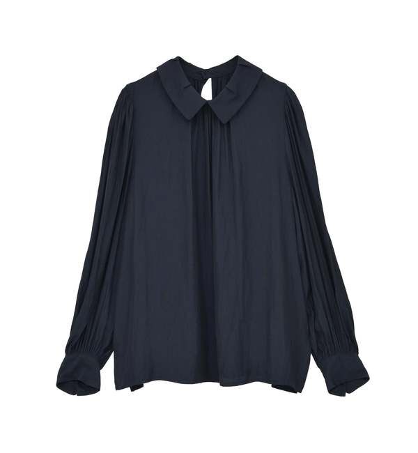 TIARA「タックカラー付ブラウス」|シャツ・ブラウス|