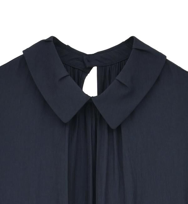 TIARA「タックカラー付ブラウス」|シャツ・ブラウス|