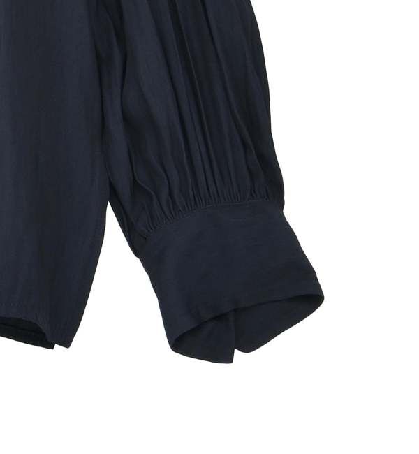 TIARA「タックカラー付ブラウス」|シャツ・ブラウス|