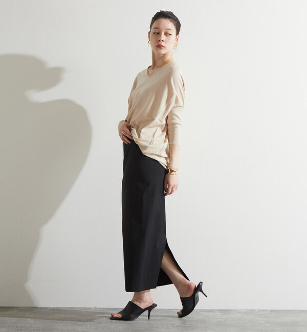 Liesse「ロングタイトスカート」|スカート|