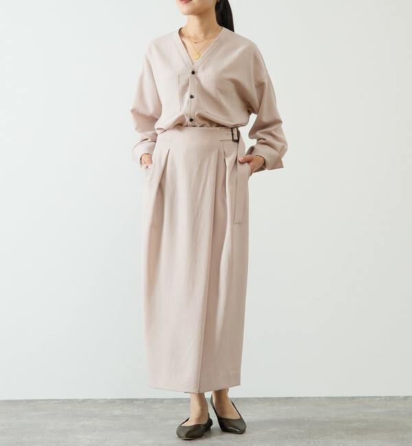 Liesse「サイドベルトタイトスカート」|スカート|