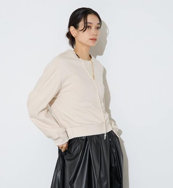 Liesse「シルケット裏毛プルオーバー」|Tシャツ・カットソー|