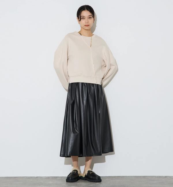 Liesse「シルケット裏毛プルオーバー」|Tシャツ・カットソー|