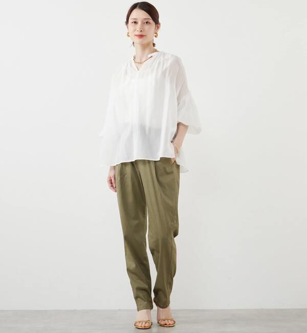 Soffitto「《定番》レーヨンストレッチリラックスパンツ（一部WEB限定サイズ）」|その他|