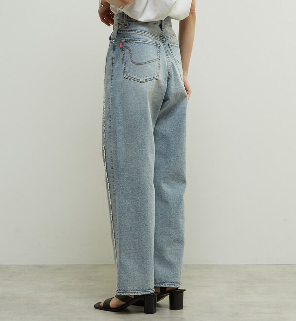 Soffitto「サイド切り替えデニムパンツ」|デニム|