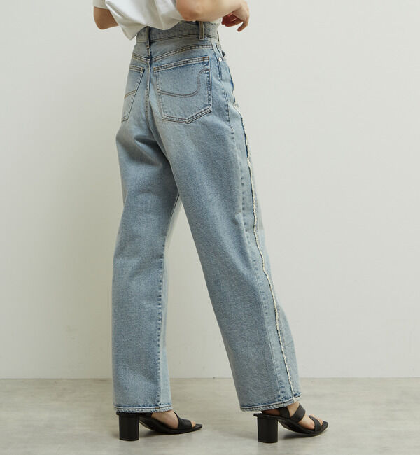 Soffitto「サイド切り替えデニムパンツ」|デニム|