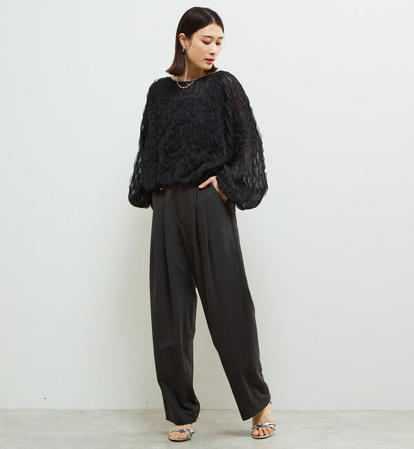 Soffitto「機能素材2タックストレッチセミワイドパンツ」|その他|