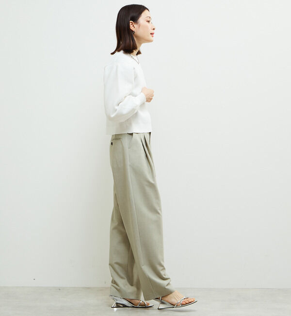 Soffitto「機能素材2タックストレッチセミワイドパンツ」|その他|