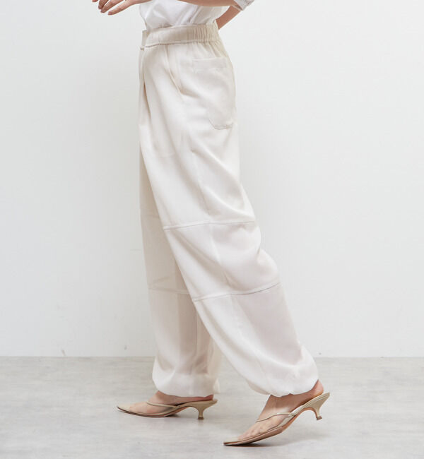 Soffitto「ローウエストシアーカーゴパンツ」|カーゴ|