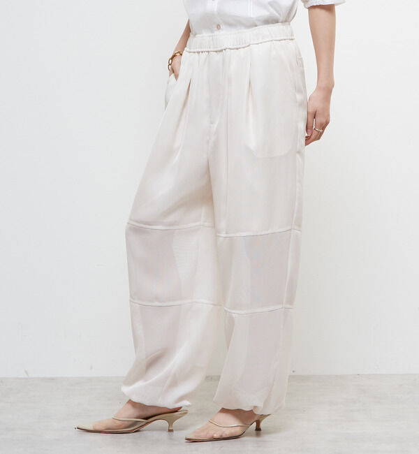 Soffitto「ローウエストシアーカーゴパンツ」|カーゴ|