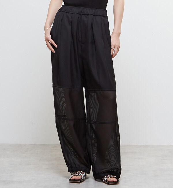 Soffitto「ローウエストシアーカーゴパンツ」|カーゴ|