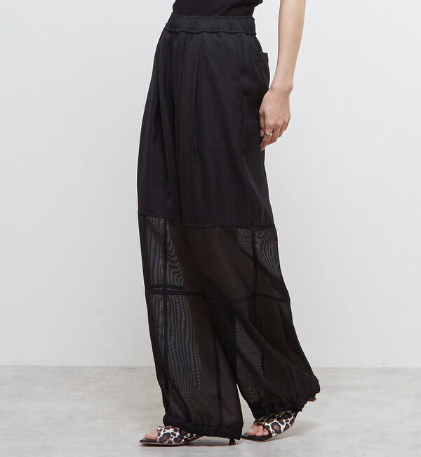 Soffitto「ローウエストシアーカーゴパンツ」|カーゴ|