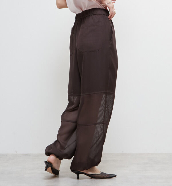 Soffitto「ローウエストシアーカーゴパンツ」|カーゴ|