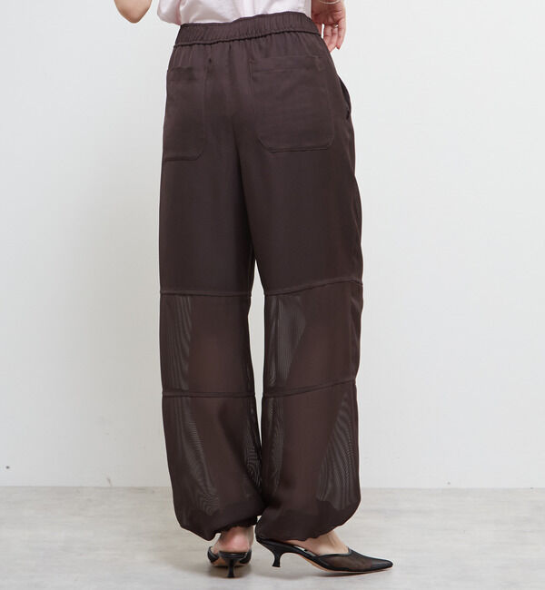Soffitto「ローウエストシアーカーゴパンツ」|カーゴ|