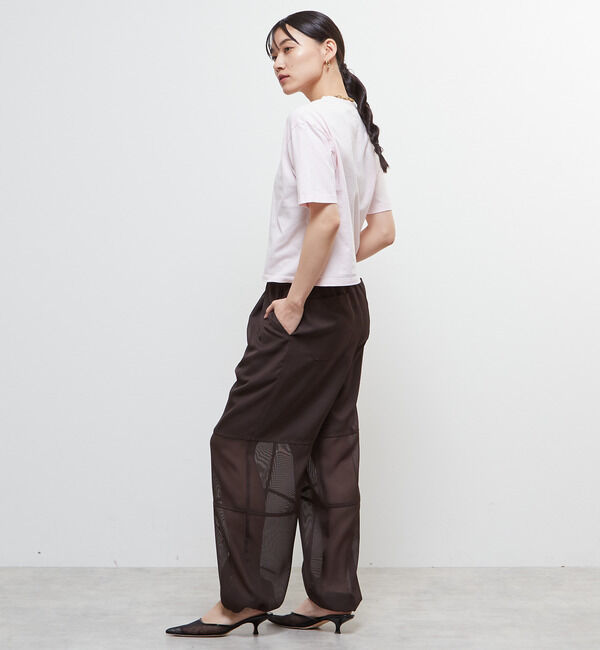 Soffitto「ローウエストシアーカーゴパンツ」|カーゴ|
