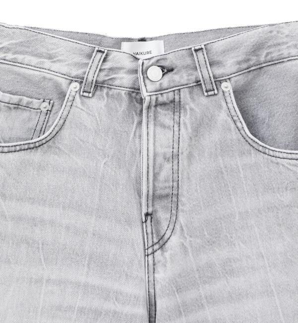A_「【HAIKURE/ハイクル】BECKY バミューダパンツ」|デニム|
