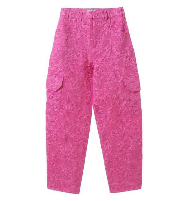 A_「【BAUM UND PFERDGARTEN/バウムウンドヘルガーテン】フラワージャカードカードパンツ」|カーゴ|