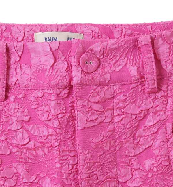 A_「【BAUM UND PFERDGARTEN/バウムウンドヘルガーテン】フラワージャカードカードパンツ」|カーゴ|