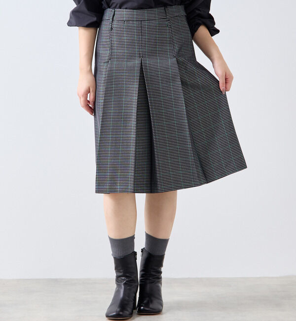 SOFFITTO「ボックスプリーツスカート」|スカート|