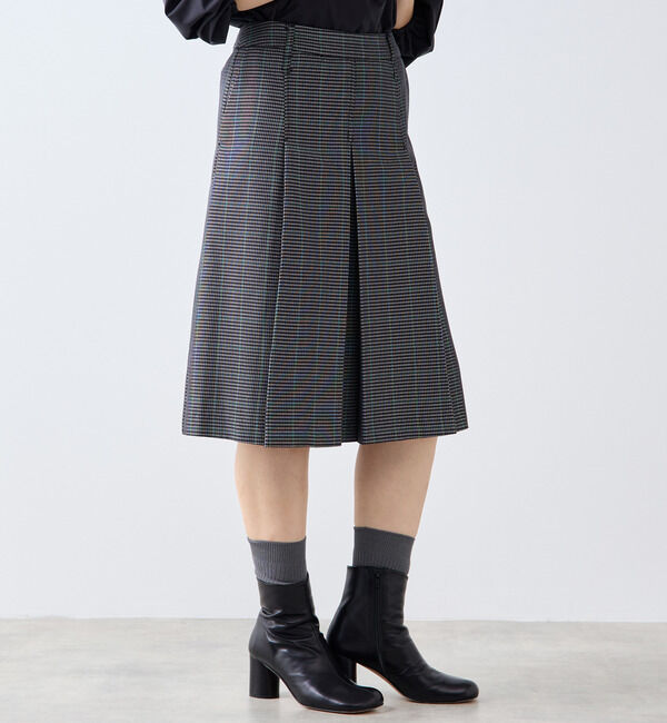 SOFFITTO「ボックスプリーツスカート」|スカート|