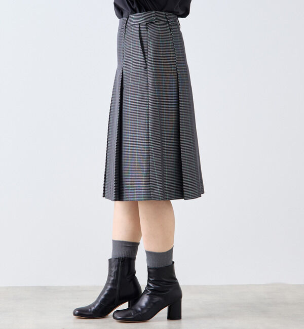 SOFFITTO「ボックスプリーツスカート」|スカート|