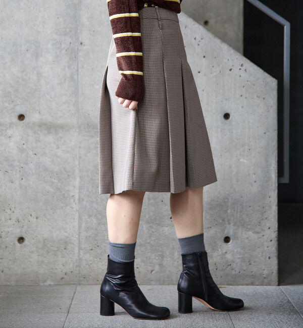 SOFFITTO「ボックスプリーツスカート」|スカート|