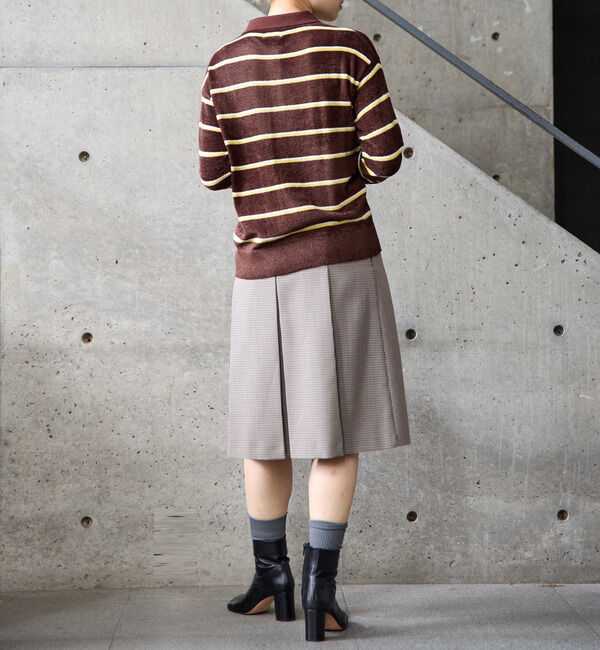 SOFFITTO「ボックスプリーツスカート」|スカート|