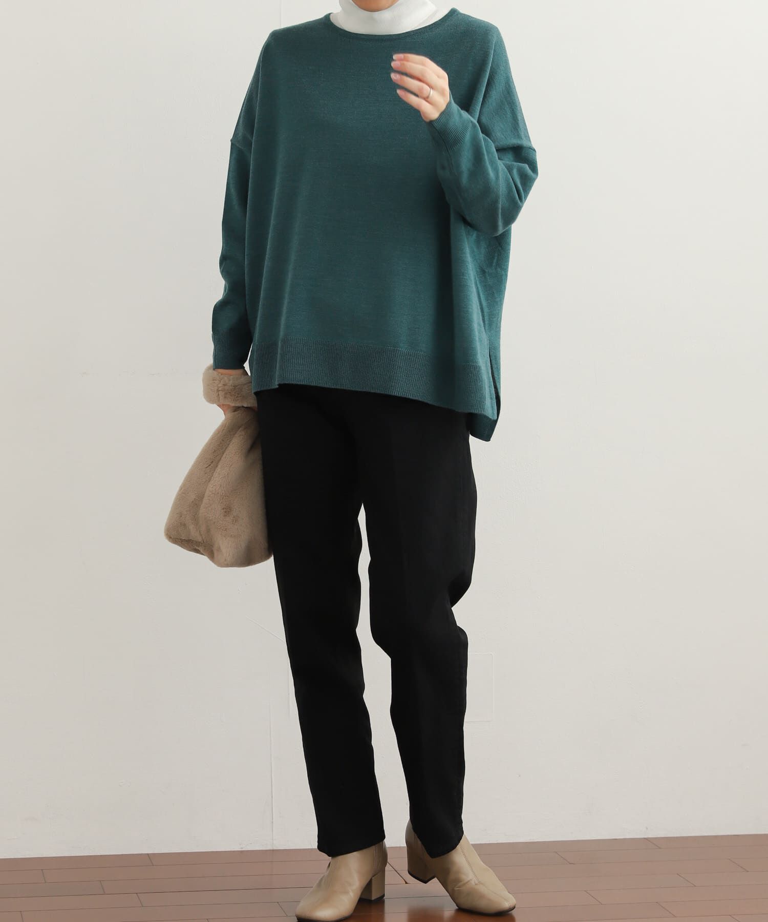 URBAN RESEARCH DOORS「ハイライズデニムパンツ」|デニム|