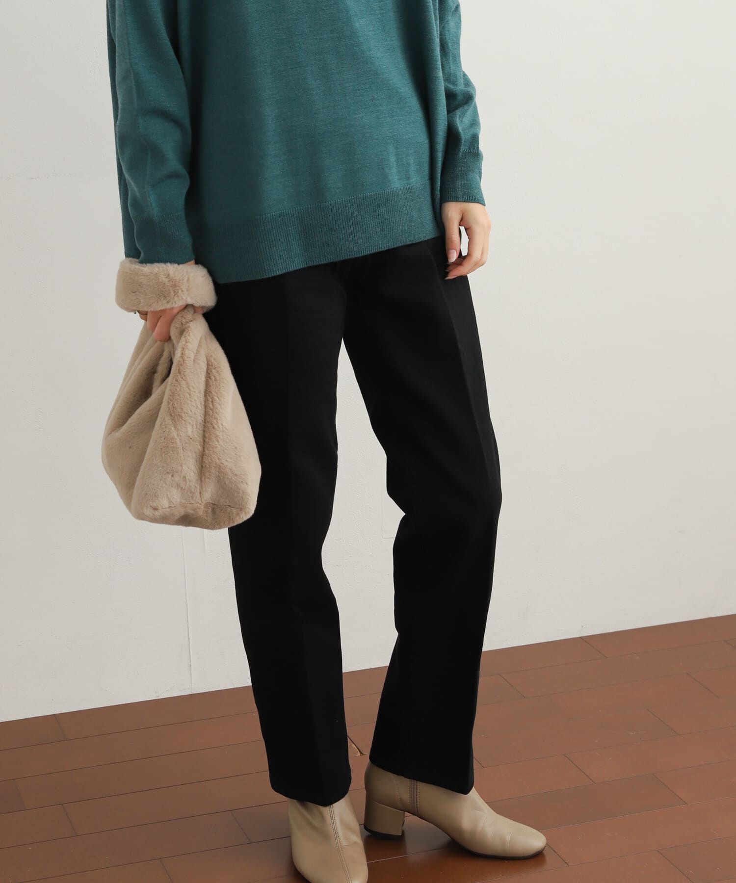 URBAN RESEARCH DOORS「ハイライズデニムパンツ」|デニム|