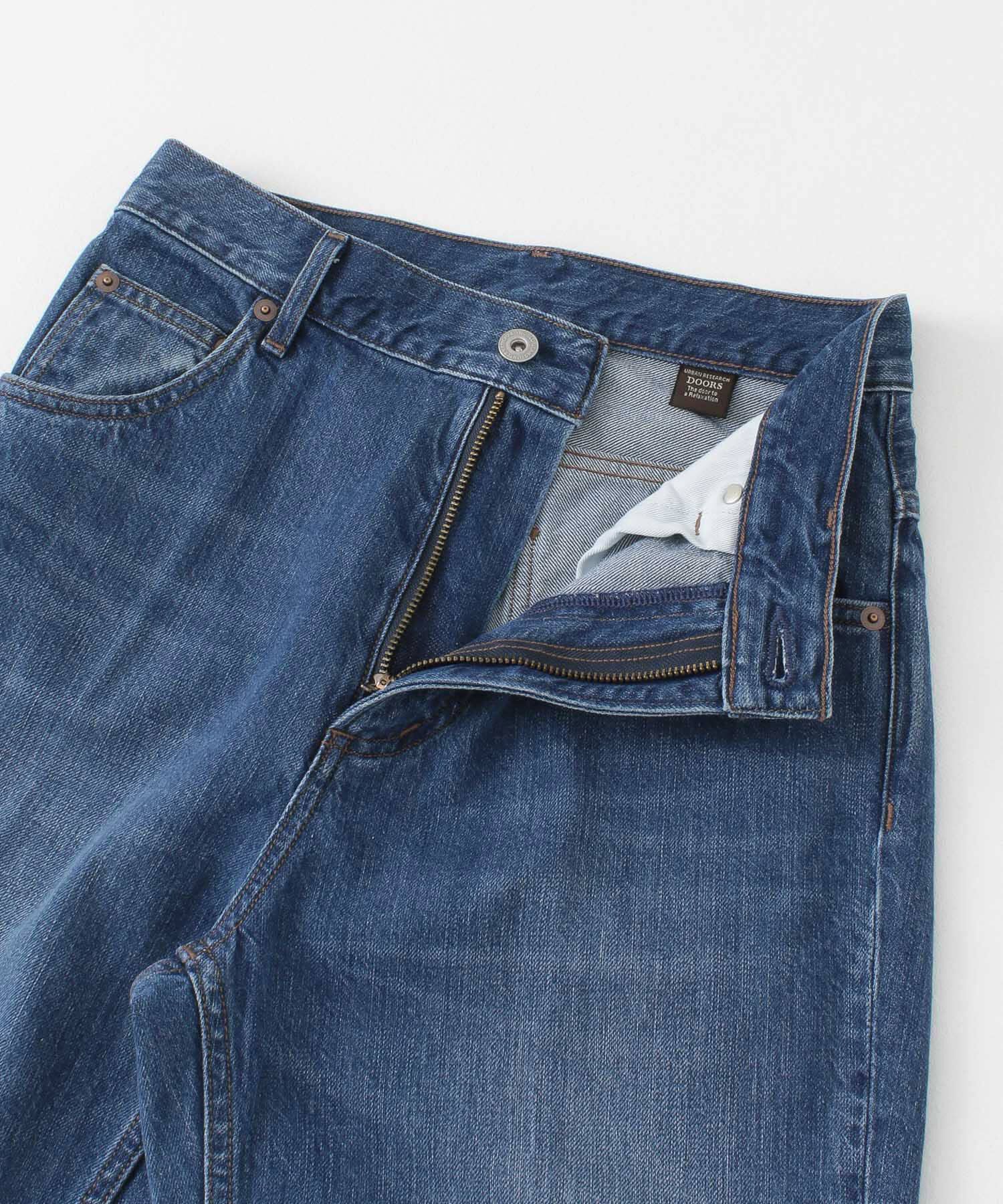 URBAN RESEARCH DOORS「ハイライズデニムパンツ」|デニム|
