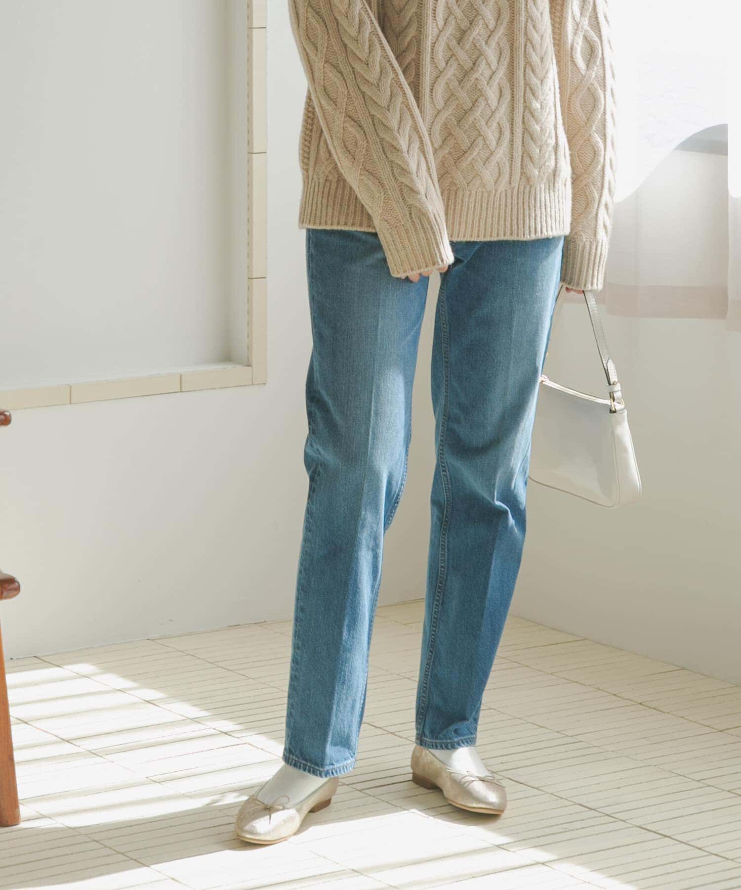 URBAN RESEARCH DOORS「ハイライズデニムパンツ」|デニム|