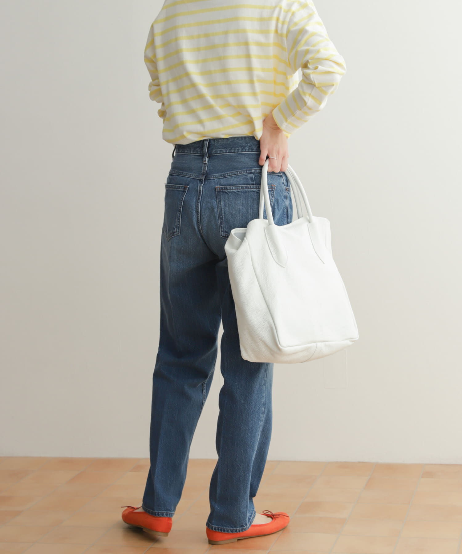 URBAN RESEARCH DOORS「ハイライズデニムパンツ」|デニム|