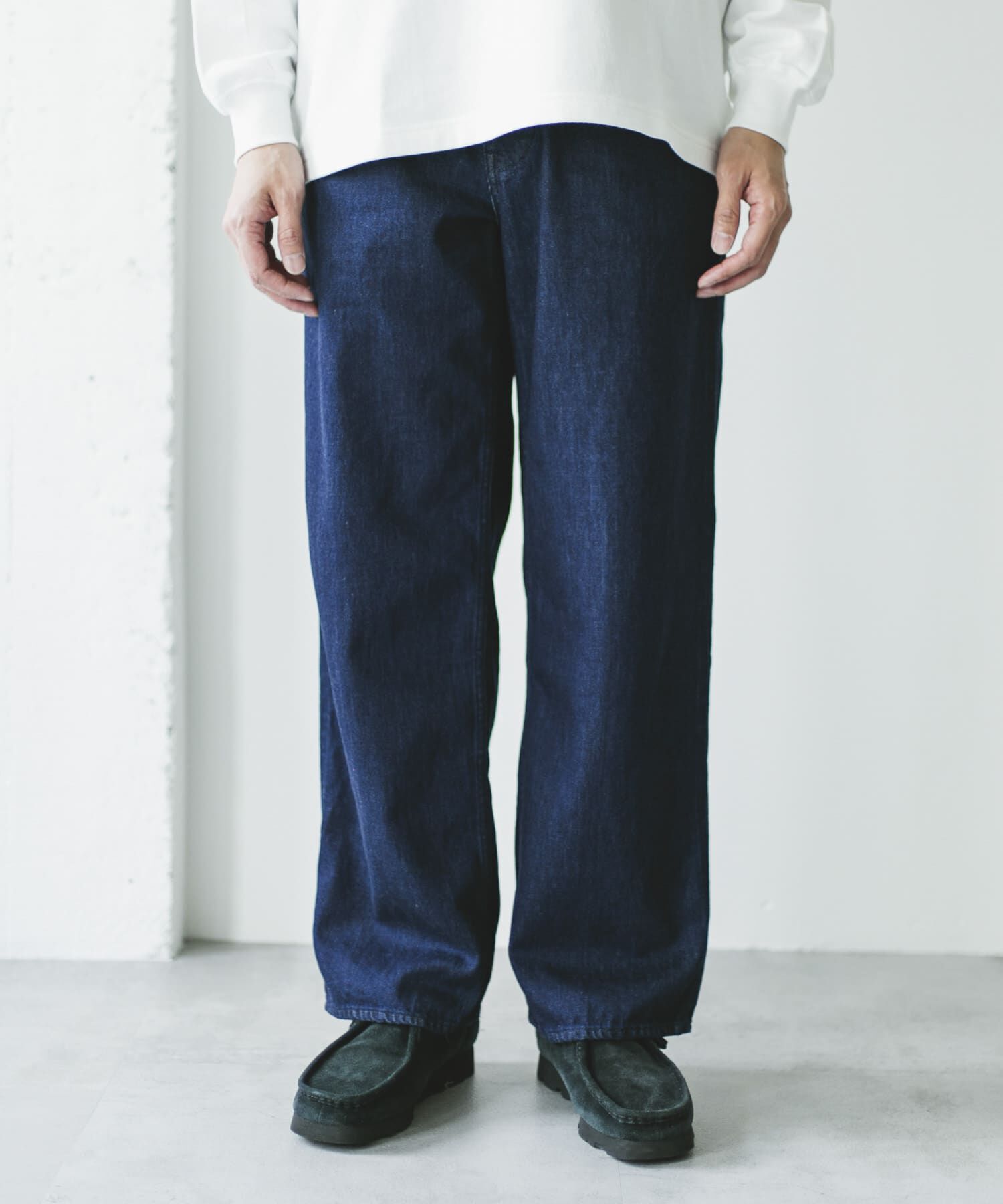 URBAN RESEARCH DOORS「Denim Work Pants」|デニム|