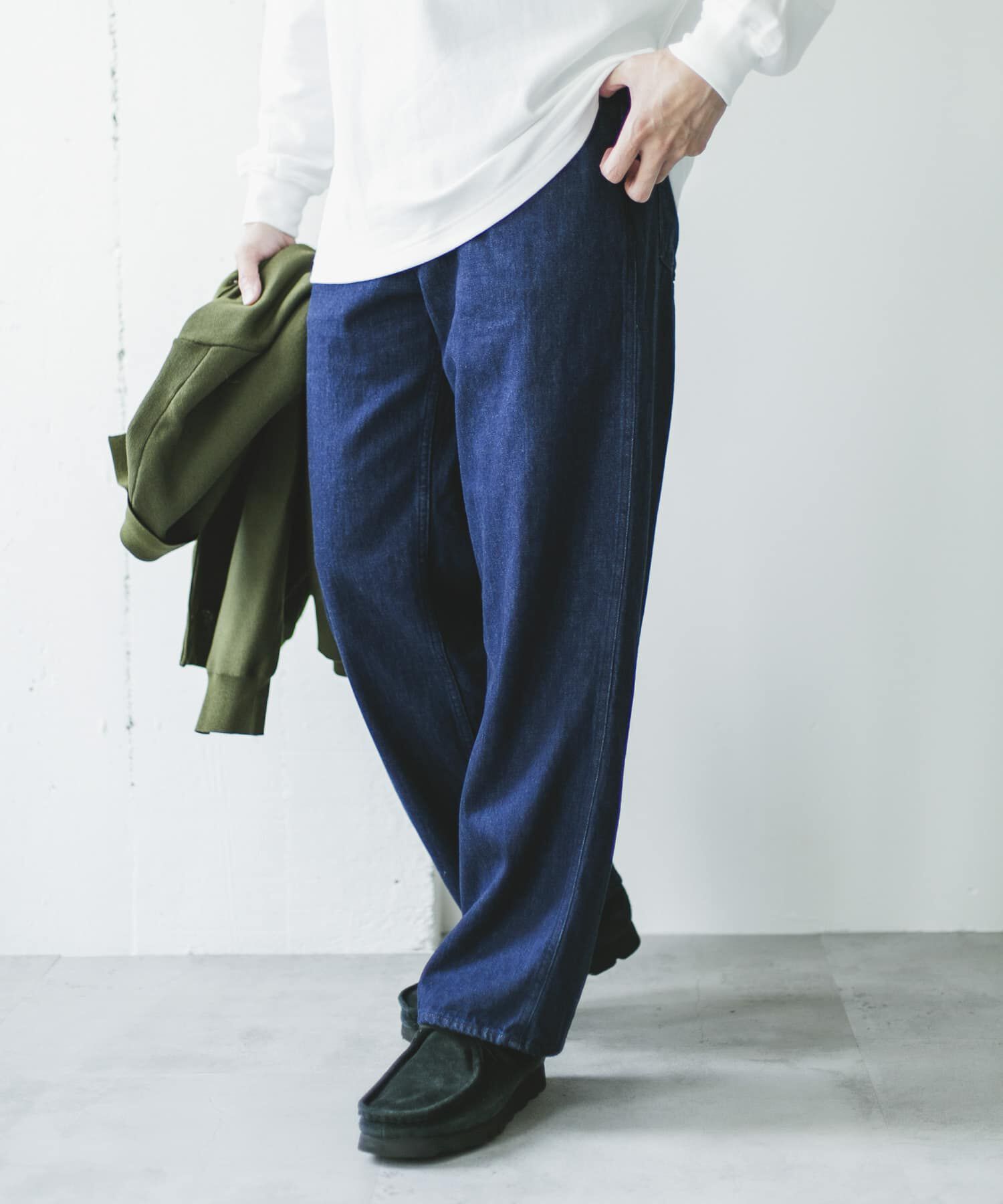 URBAN RESEARCH DOORS「Denim Work Pants」|デニム|