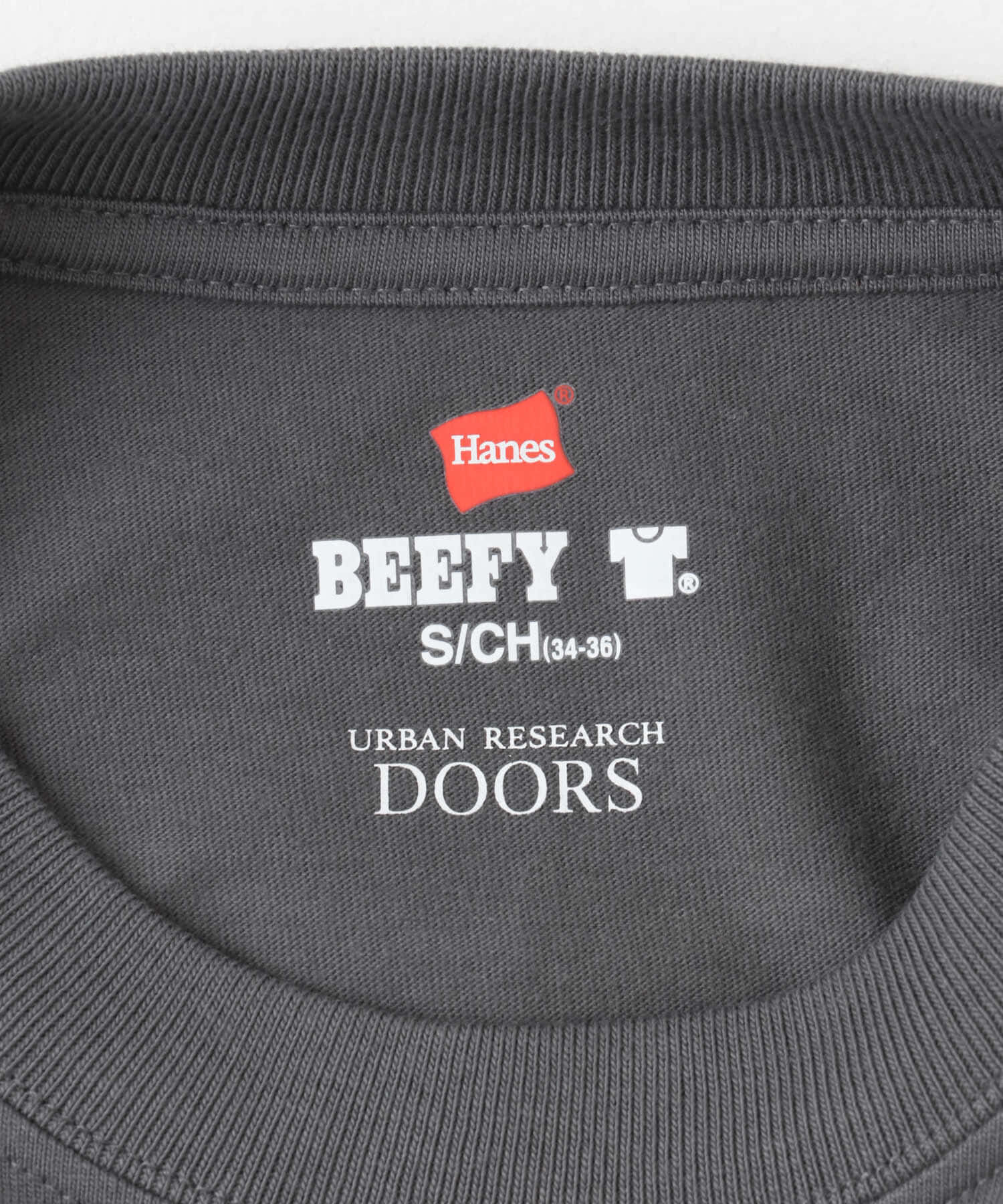 URBAN RESEARCH DOORS「『別注』Hanes&times;DOORS　BEEFY-T DOORS FIT Short-Sleeve」|Tシャツ・カットソー|