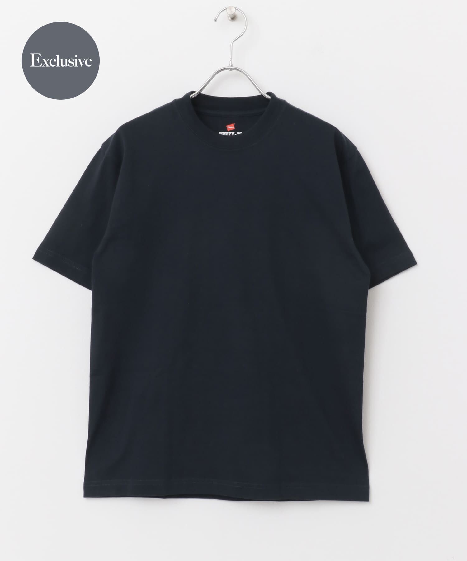 URBAN RESEARCH DOORS「『別注』Hanes&times;DOORS　BEEFY-T DOORS FIT Short-Sleeve」|Tシャツ・カットソー|ネイビー