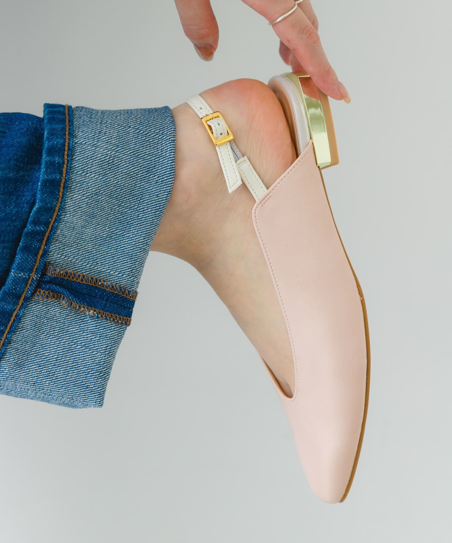 RODE SKO「『MADE IN JAPAN』NEDKE バックストラップパンプス」|パンプス|