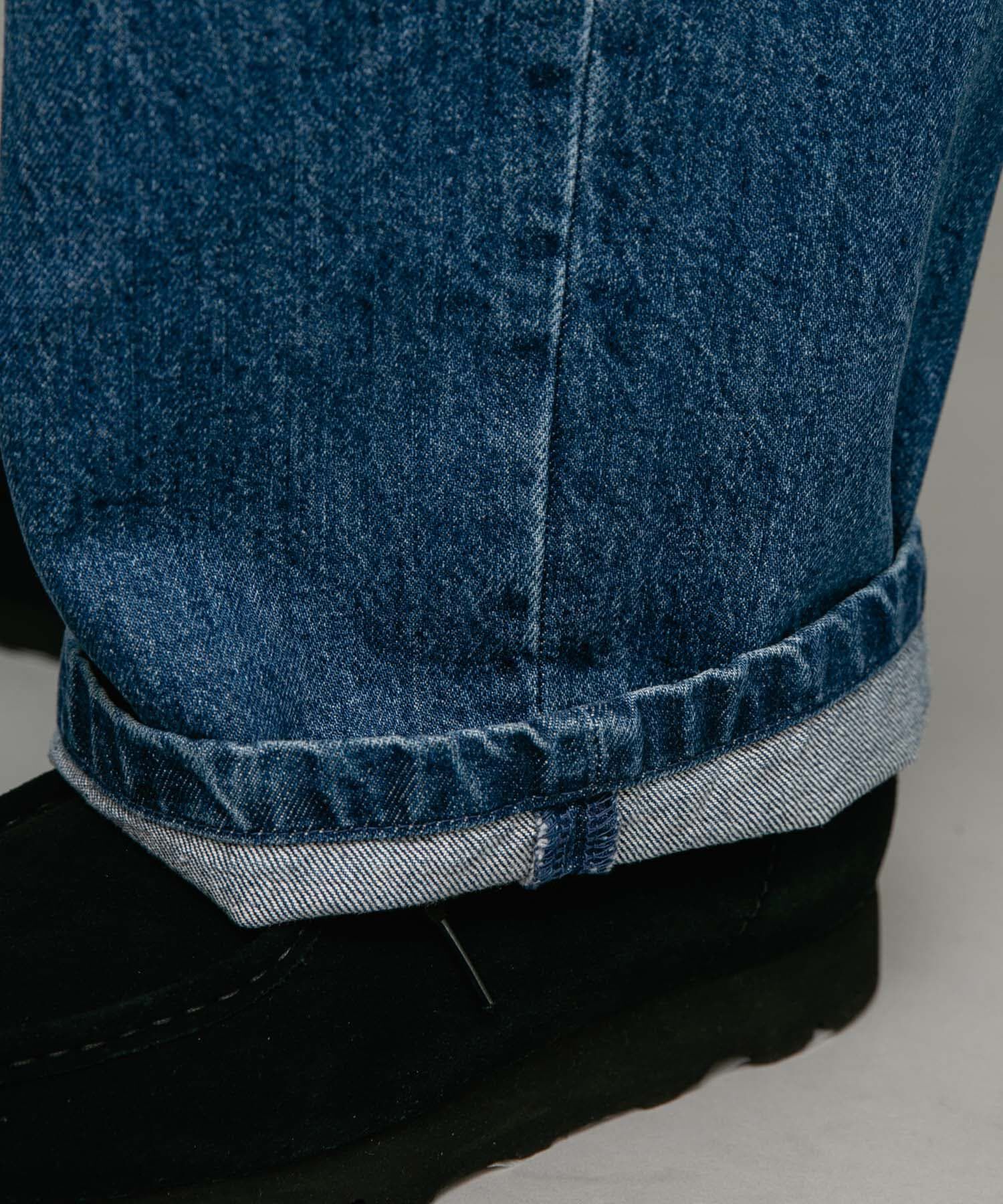 Sonny Label 「タックワイドデニムパンツ」|デニム|