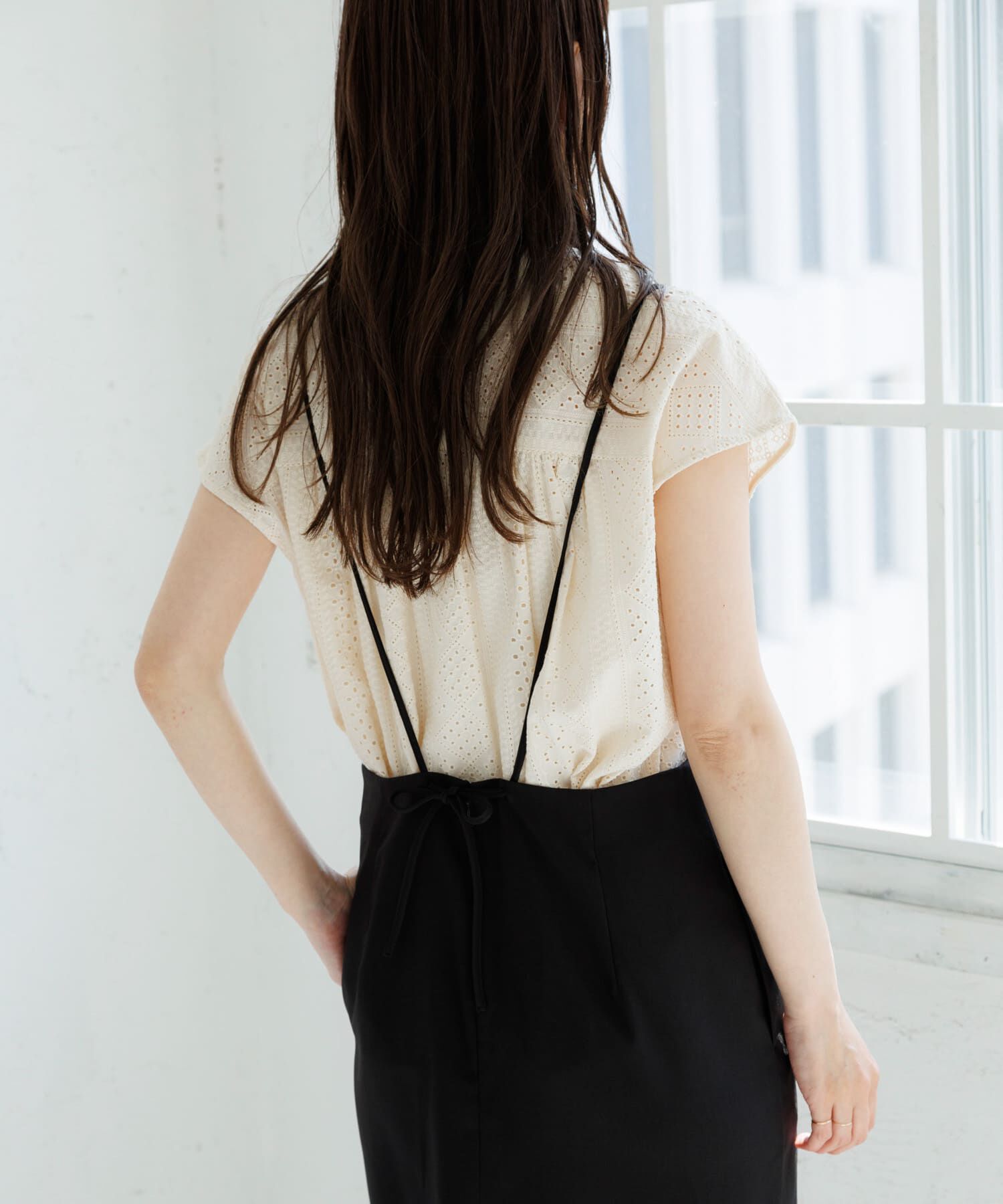 Sonny Label 「『WEB/一部店舗限定』ナローサスペンダースカート」|スカート|