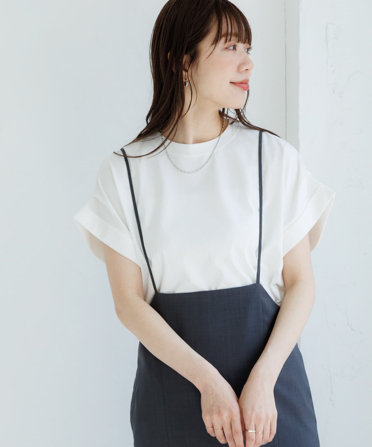 Sonny Label 「『WEB/一部店舗限定』ナローサスペンダースカート」|スカート|