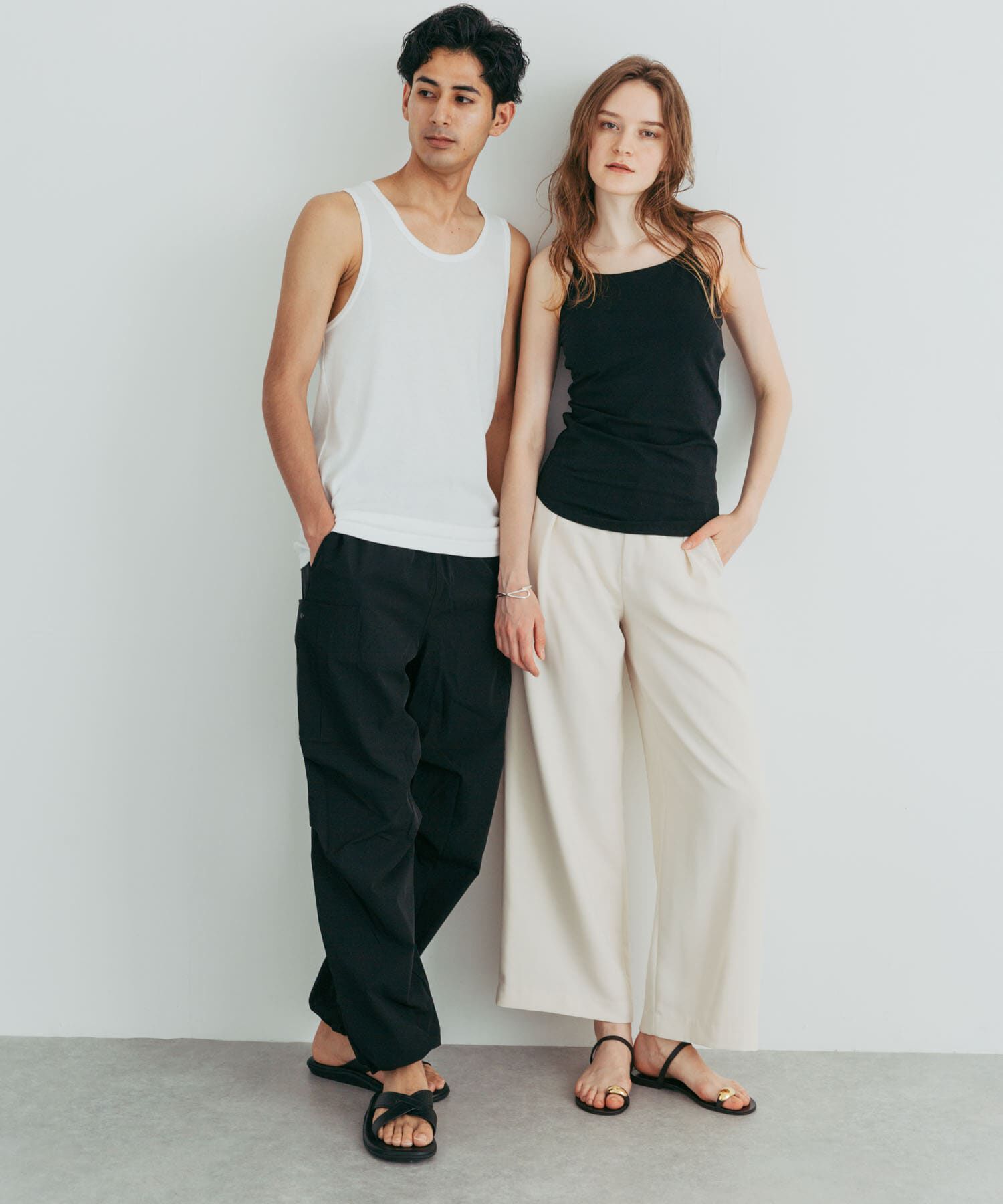 URBAN RESEARCH「『UR TECH』カップ付きキャミソール」|キャミソール|