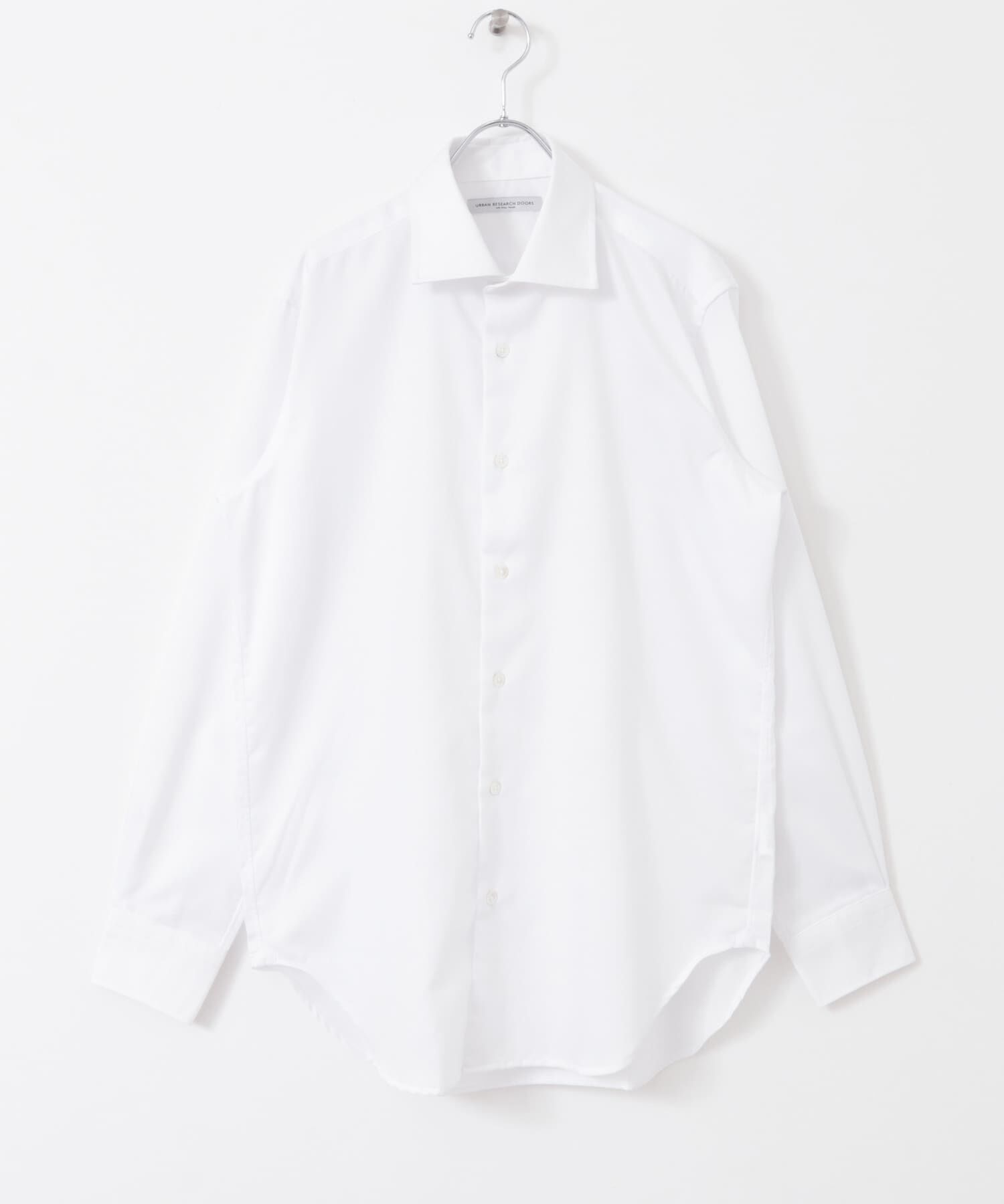 URBAN RESEARCH DOORS「『イージーケア』LIFE STYLE TAILOR　セミワイドツイル無地シャツ」|シャツ・ブラウス|