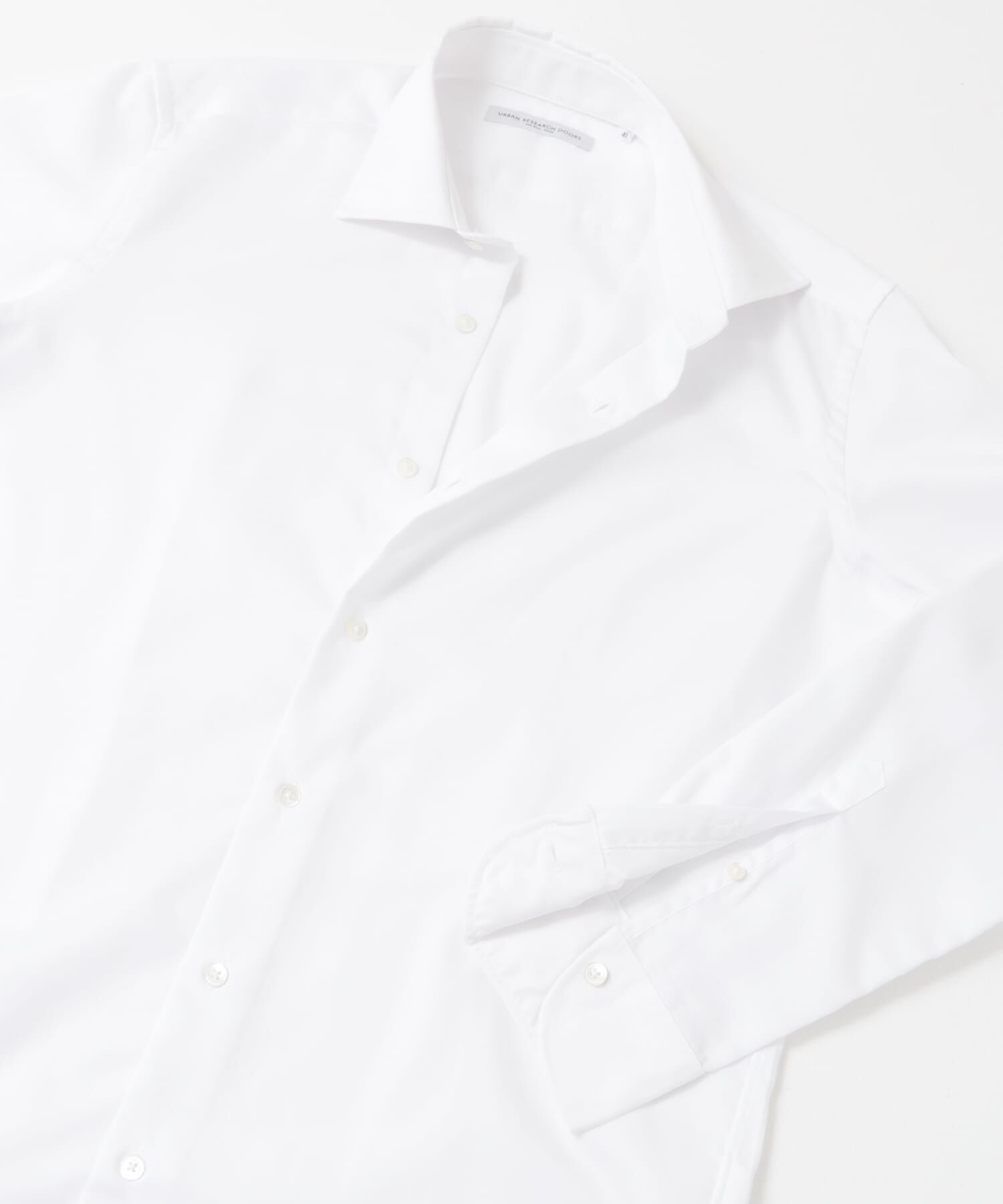URBAN RESEARCH DOORS「『イージーケア』LIFE STYLE TAILOR　セミワイドツイル無地シャツ」|シャツ・ブラウス|